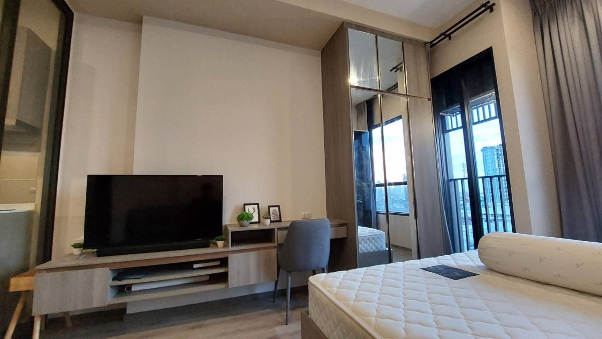 รูป 💮ให้เช่าคอนโด Knightsbridge Prime Onnut ใกล้ BTS Onnut 24 ตรม.ห้องสวย เฟอร์นิเจอร์ครบ เช่าเพียง 15000- - รูปที่ 2/11