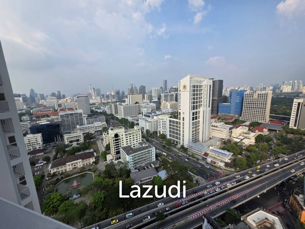 รูป 59 sqm loft-style 2 bedroom condo on 23rd floor Culture Chula Si Phraya Bangkok - รูปที่ 16/17