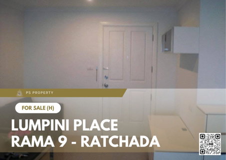 Urgent Sale ✨ Lumpini Place Rama 9 - Ratchada ✨ Beautiful city view, fully furnished, ready to move in, near MRT Rama 9.