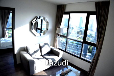 เช่าคอนโด BTS อ่อนนุช : 48.5 sqm 2 Bedroom Condo on High Floor in Phra Khanong Nuea Bangkok