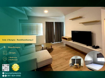 บ้านเดี่ยวให้เช่า : IJ04481 - Indy 2 Bangna - Ramkhamhaeng 2 : MegaBangna