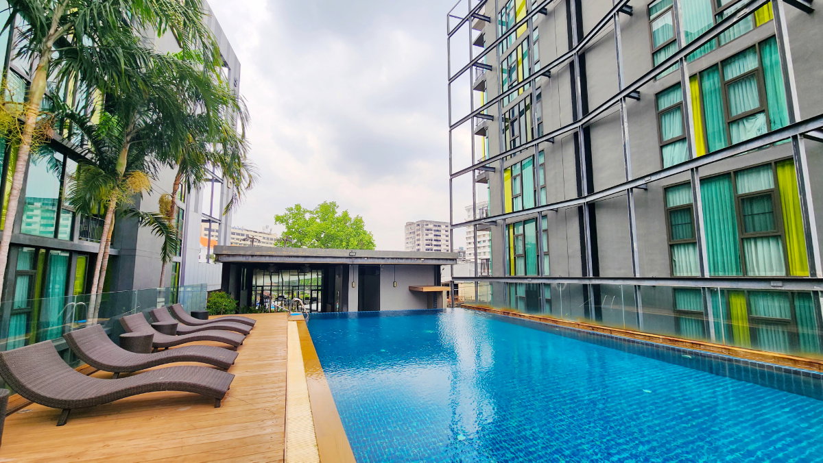 รูป ขายคอนโดหรูใจกลางเมืองเชียงใหม่ ใกล้ นิมมาน – MAYA – มช. Stylish Condo Chiang Mai (C554) T.0946511456 - รูปที่ 12/12
