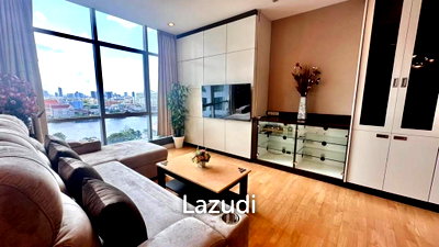 คอนโดให้เช่า : 2 Bed 2 Bath 92 SQ.M Baan Sathorn Chaopraya