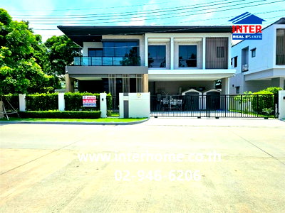 Houses for sale สถาบันเทคโนโลยีแห่งสุวรรณภูมิ  : For Sale: Detached House, First House of the Project at Bangkok Boulevard Bangna-Srinakarin