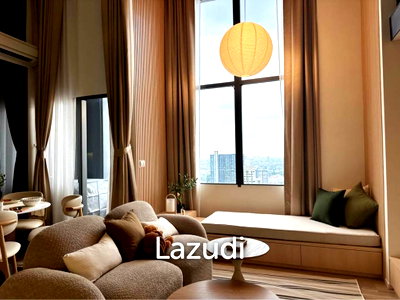 เช่าคอนโด BTS อ่อนนุช : Stunning Duplex 2-Bedroom Condo in Siamese Sukhumvit 48 Bangkok