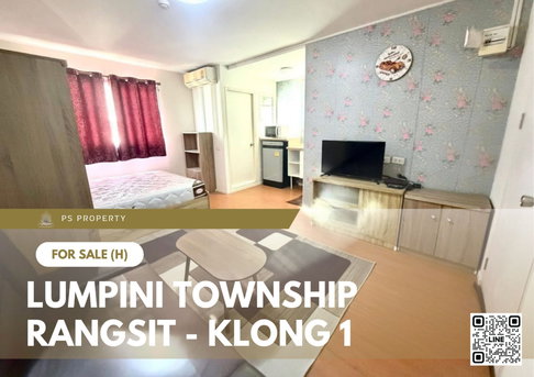 ขายด่วน 🔥 Lumpini Township Rangsit - Klong 1 🔥 เฟอร์นิเจอร์ และ เครื่องใช้ไฟฟ้าครบ ใกล้ BTS คูคต