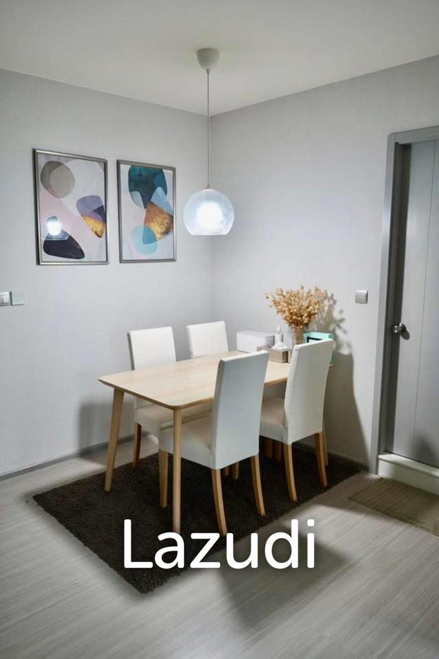 รูป 39 sqm condo on 17th floor at Life Sukhumvit 62 Bang Chak Bangkok - รูปที่ 3/5
