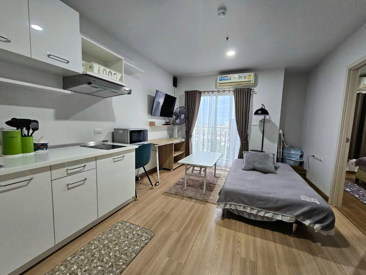 รูป ให้เช่า พลัส 30 เมตร ชั้น 12 ห้องมุม ขนาด 33 ตร.ม. พร้อมอยู่ เช่า 9,000 บาท/เดือน  - รูปที่ 6/29