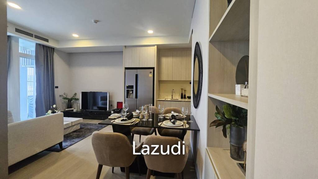 รูป 74 sqm 2 Bed Condo on 8th Floor at Siamese Exclusive Sukhumvit 42 Phra Khanong - รูปที่ 2/8