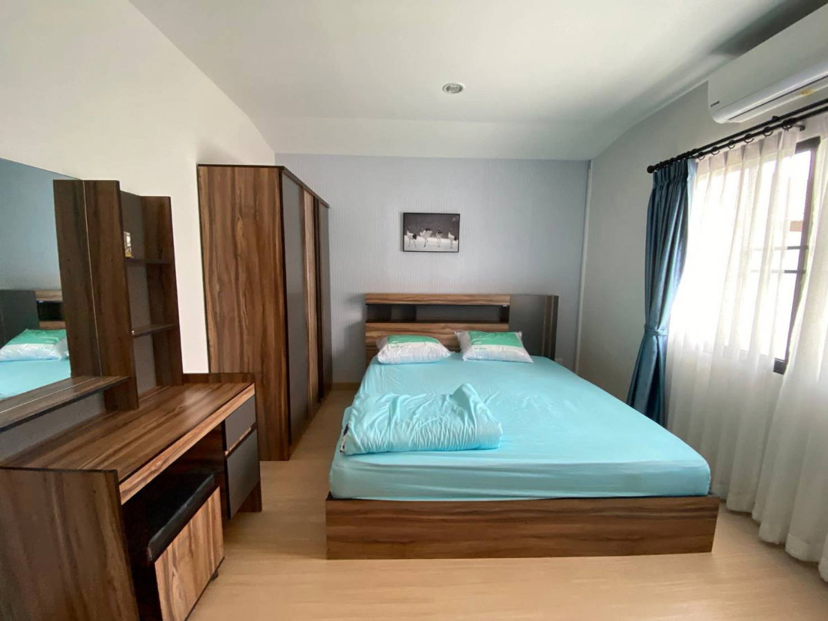 รูป บ้านว่างให้เช่า กาญจน์กนกวิลล์ 18 สันผักหวาน เชียงใหม่ น้ำไม่ท่วม ใกล้ รร.นานาชาติลานนา (R1154) T.0946511456 - รูปที่ 8/10