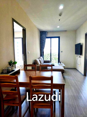 Condos for rent : 49 sqm high floor 2 bedroom condo at Life Asoke Hype Makkasan Bangkok