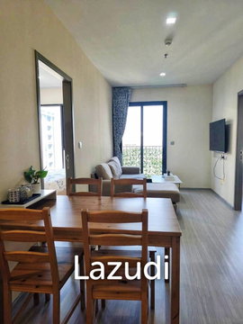 49 sqm high floor 2 bedroom condo at Life Asoke Hype Makkasan Bangkok