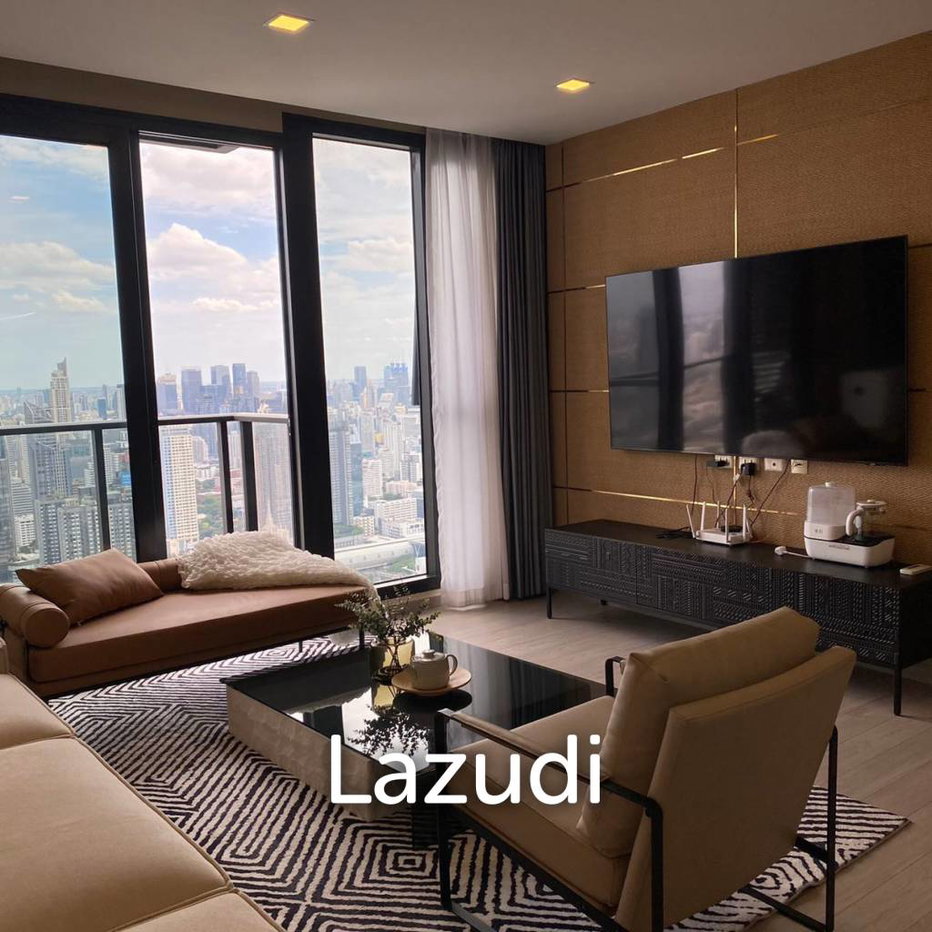 รูป 108 sqm high-floor 3-bedroom condo at One 9 Five Asoke Rama 9 Huai Khwang - รูปที่ 6/21