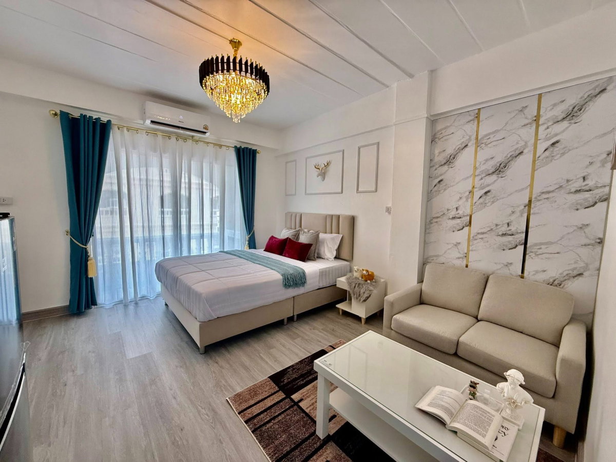 รูป 🔥ขาย นิรันดร์ คอนโด พัทยากลาง  Niran Grand Condo Pattaya Central ✅ ห้องรีโนเวทใหม่หมด ทำเลทองใจกลางพัทยากลาง พร้อมเข้าอยู่ - รูปที่ 4/14
