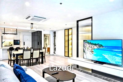 คอนโดให้เช่า : 3 Bed 3 Bath 124 SQ.M Sukhumvit Living Town