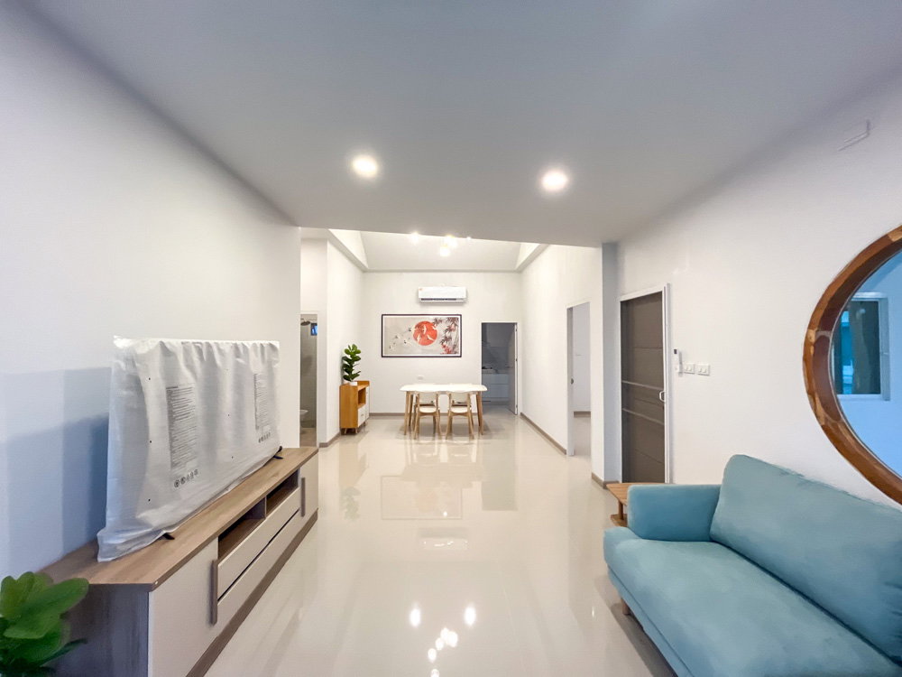 รูป บ้านชั้นเดียวสร้างใหม่ให้เช่า ใกล้โรงเรียนนานาชาติลานนา บ้านถวาย หางดง เชียงใหม่ (EN below) - รูปที่ 3/29