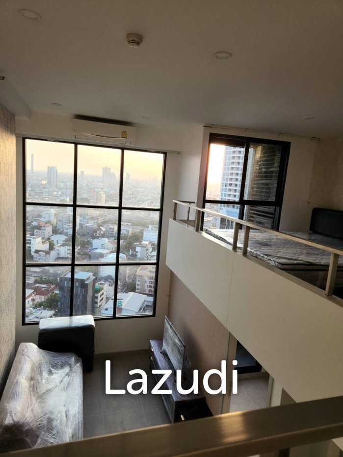 รูป 44 sqm Loft 1 Bed Condo on 27th Floor Knightsbridge Prime Sathorn Bangkok - รูปที่ 12/16