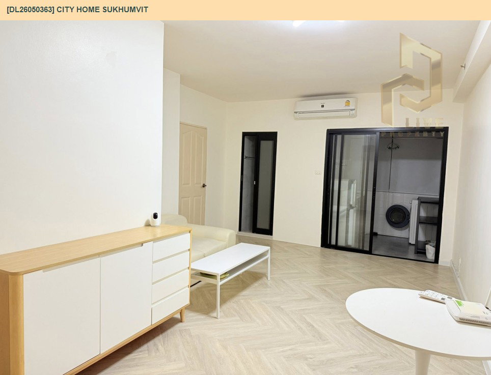 รูป DL26050363 ขายคอนโด ซิตี้ โฮม สุขุมวิท (City Home Sukhumvit) ใกล้ BTS อุดมสุข พร้อมเข้าอยู่ โทรด่วน 0653619502 LineID @897iyzll - รูปที่ 2/4