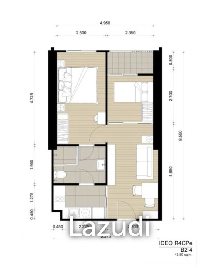 รูป 1 Bed 1 Bath 44 SQ.M Ideo Sukhumvit – Rama 4 - รูปที่ 21/30