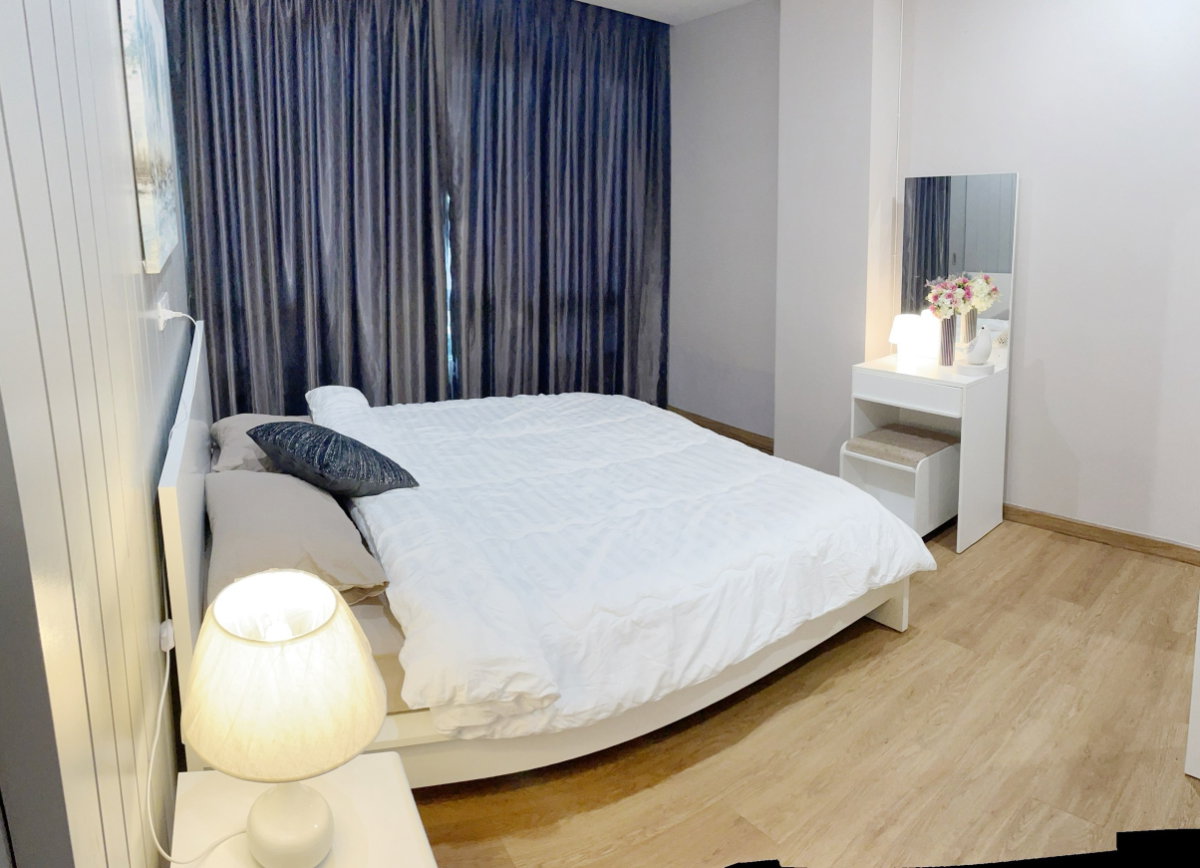 รูป SK03945 ให้เช่า ห้องสวย Happy Condo Ladprao 101 แต่งสวย พร้อมอยู่ 1 นอน 1 น้ำ ตึก South (เลี้ยงสัตว์ได้)** - รูปที่ 12/14