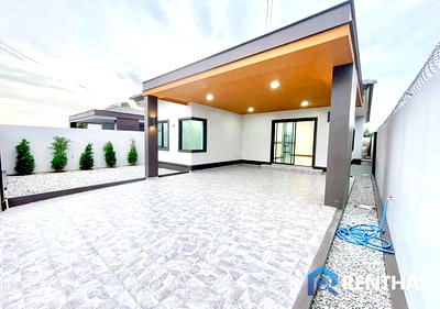 บ้านเดี่ยว บางละมุง ชลบุรี : บ้านเดี่ยวหลังใหญ่ในซอยห้วยยายมุก
