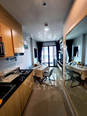 คอนโดให้เช่า : 🏢💎ให้เช่า Ideo Ratchada Huaikwang ห้องแต่งครบ เฟอร์จัดเต็ม ราคาดีรับจับจอง ใกล้ MRT ห้วยขวาง