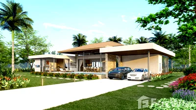 Houses for sale Hua Hin Prachaubkirikhan : 3 Bedroom Villa for sale at Na Raya Hills  6145757