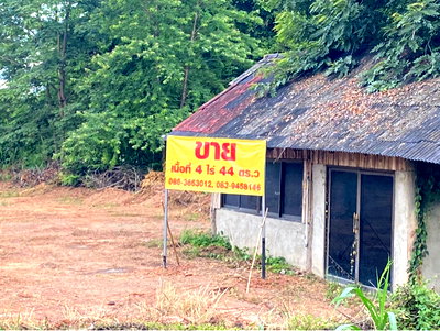ที่ดิน ม.พะเยา : ขาย ที่ดินเปล่า หน้าม.พะเยา  4ไร่ 44.0 ตารางวา  โฉนด ครุฑเเดง ตำบลแม่กา อำเภอเมืองพะเยา จังหวัดพะเยา ค่าโอนคนละครึ่ง