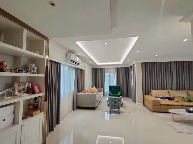 รูป 💛❤️9 ห้องนอน 9 ห้องน้ำ🏡 ขายบ้านเดี่ยว 2 หลังคู่กัน “Mind Rama 2 – Sathorn”   บ้านสวยพร้อมอยู่ หลังมุม  - รูปที่ 5/18