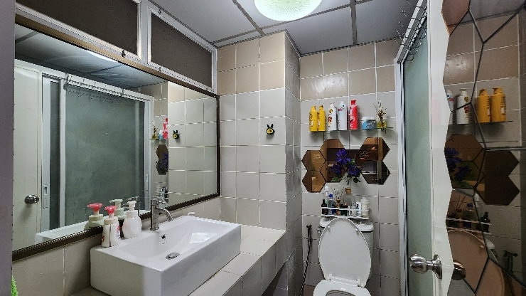 รูป PST Condoville 1 | ให้เช่าห้อง สตูดิโอ ที่เก็บของเหลือเฟือ สภาพห้องดี เครื่องใช้ไฟฟ้าครบ น่าอยู่ วิวโล่ง ใกล้เซ็นทรัล พระราม 3 - รูปที่ 17/21