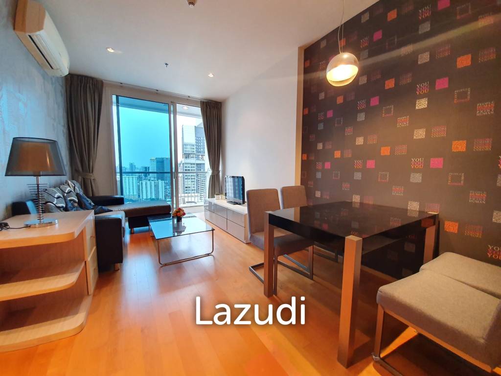 รูป 55 sqm high-floor 1-bedroom condo at Villa Rachatewi, Bangkok - รูปที่ 1/13