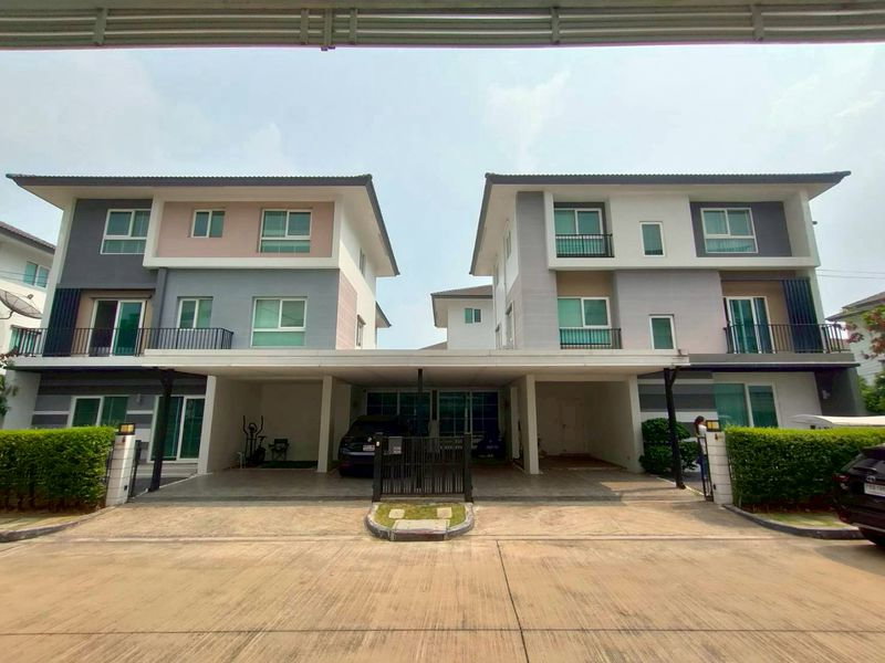 รูป 💛❤️9 ห้องนอน 9 ห้องน้ำ🏡 ขายบ้านเดี่ยว 2 หลังคู่กัน “Mind Rama 2 – Sathorn”   บ้านสวยพร้อมอยู่ หลังมุม  - รูปที่ 2/18