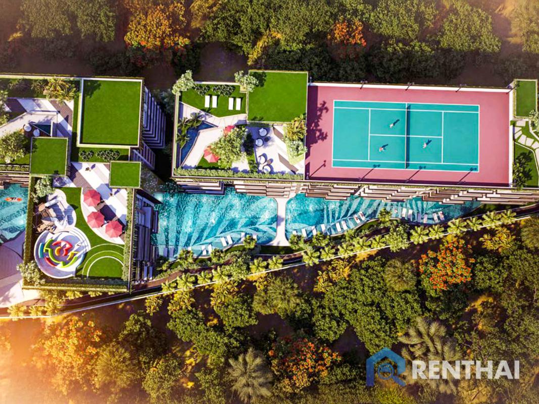 รูป ขายคอนโด The Riviera Beverly Hills for sale 1 ห้องนอน 34 ตร.ม. ชื่อต่างชาติ ห้องหายาก - รูปที่ 23/25