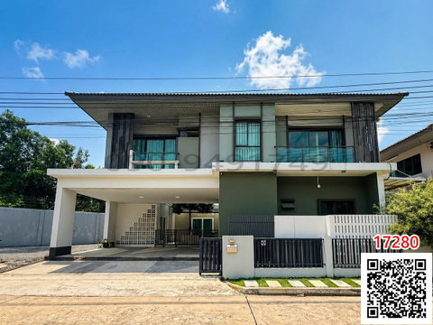 เช่า บ้านเดี่ยว หมู่บ้านสราญสิริ ศรีวารี บางนา กม. 18