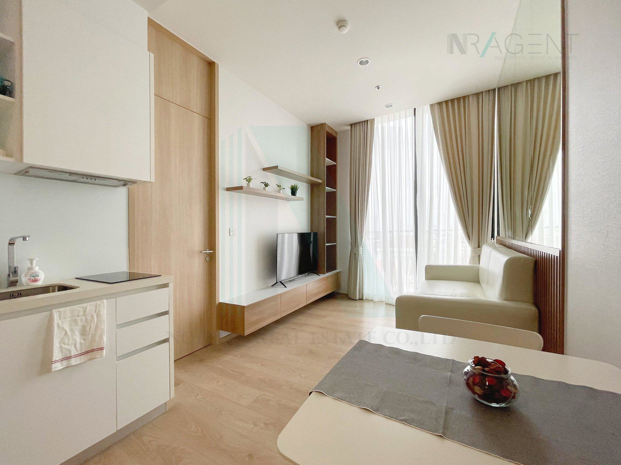 รูป ให้เช่าคอนโด โนเบิล บีไนน์ทีน อาคาร B ชั้น 10 1 ห้องนอน ขนาด 35.00 ตรม ใกล้ โรงเรียนวัฒนาวิทยาลัย - รูปที่ 1/8