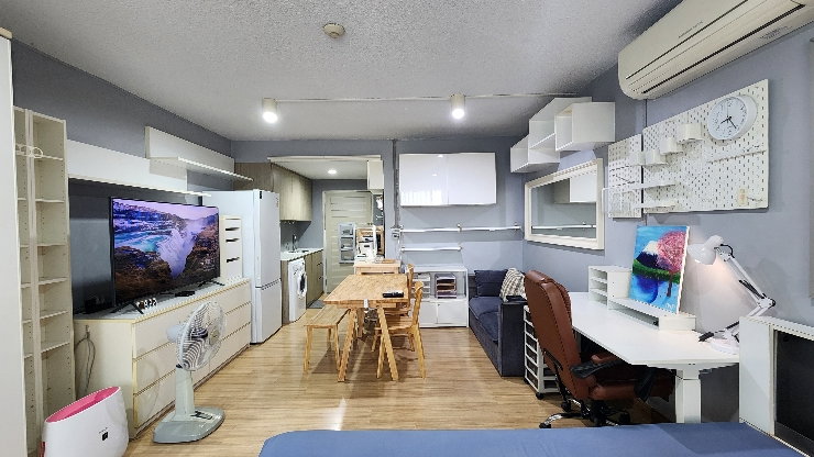 รูป PST Condoville 1 | ให้เช่าห้อง สตูดิโอ ที่เก็บของเหลือเฟือ สภาพห้องดี เครื่องใช้ไฟฟ้าครบ น่าอยู่ วิวโล่ง ใกล้เซ็นทรัล พระราม 3 - รูปที่ 21/21