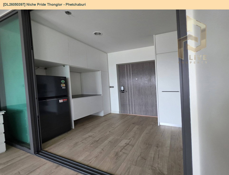 รูป DL26050397 ให้เช่าคอนโด นิช ไพรด์ ทองหล่อ - เพชรบุรี (Niche Pride Thonglor - Phetchaburi) ใกล้ MRT เพชรบุรี พร้อมเข้าอยู่ โทรด่วน 0614453194 LineID @162cjixi - รูปที่ 9/10