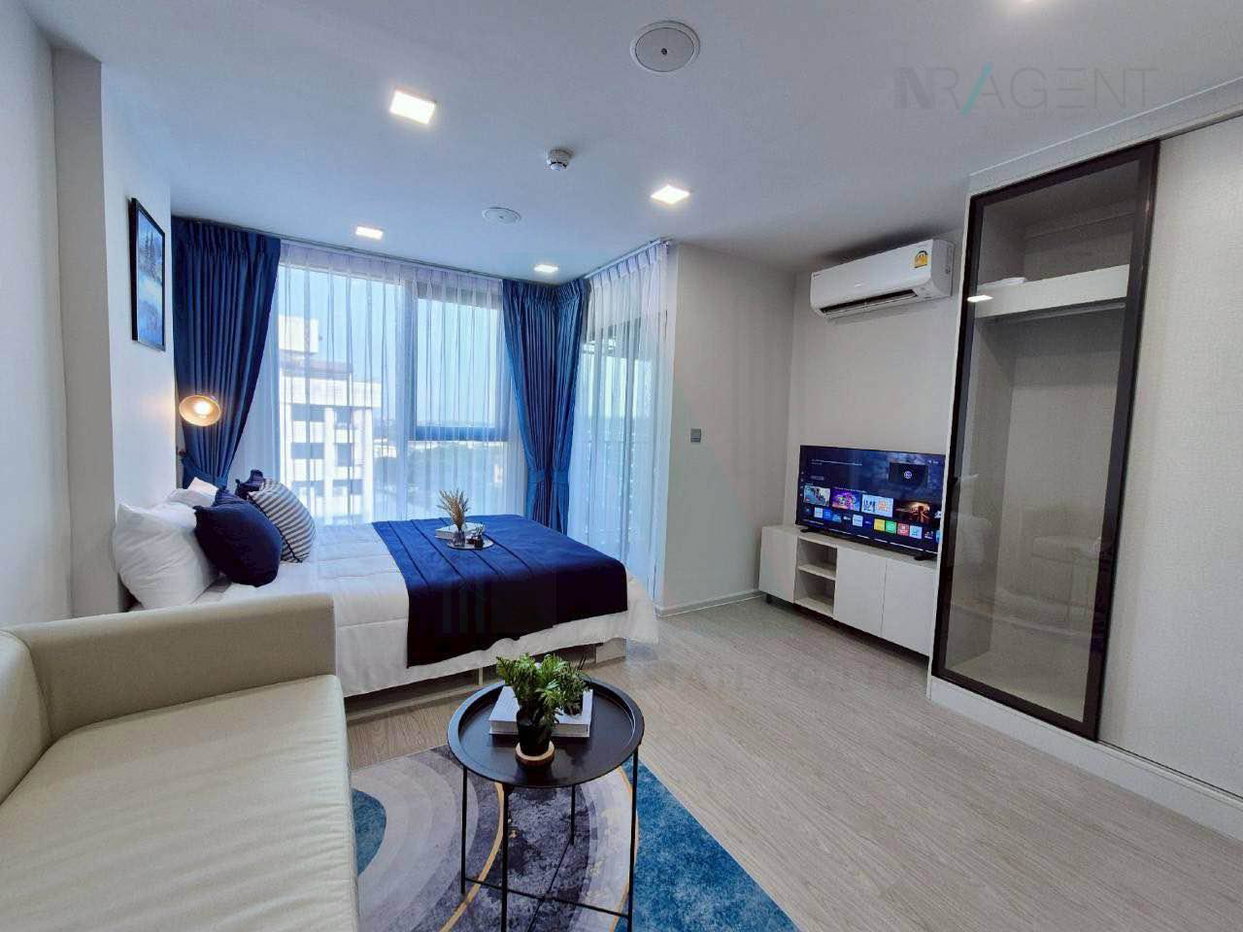 picture 🔺 For Rent Condo ATMOZ OASIS ONNUT Building E, Floor 8,Studio, Room size 24 sqm - 6/8