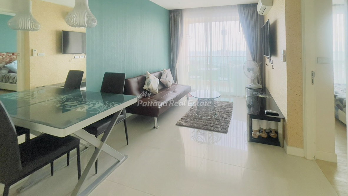 รูป 🛏️ 1 ห้องนอน - 🛁 1 ห้องน้ำ - 🏙️ Sea View - 🇹🇭 ชื่อไทย - 🏢 Grande Caribbean Condo Resort Pattaya - รหัส: GC42 - รูปที่ 3/10