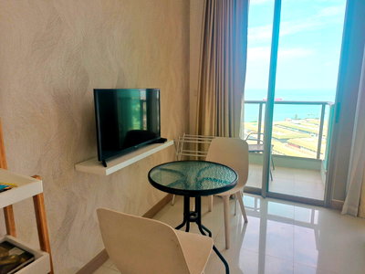 Condos for rent : The Rivera Jomtien Pattaya-one bed room- beautiful sea view-ready to move in