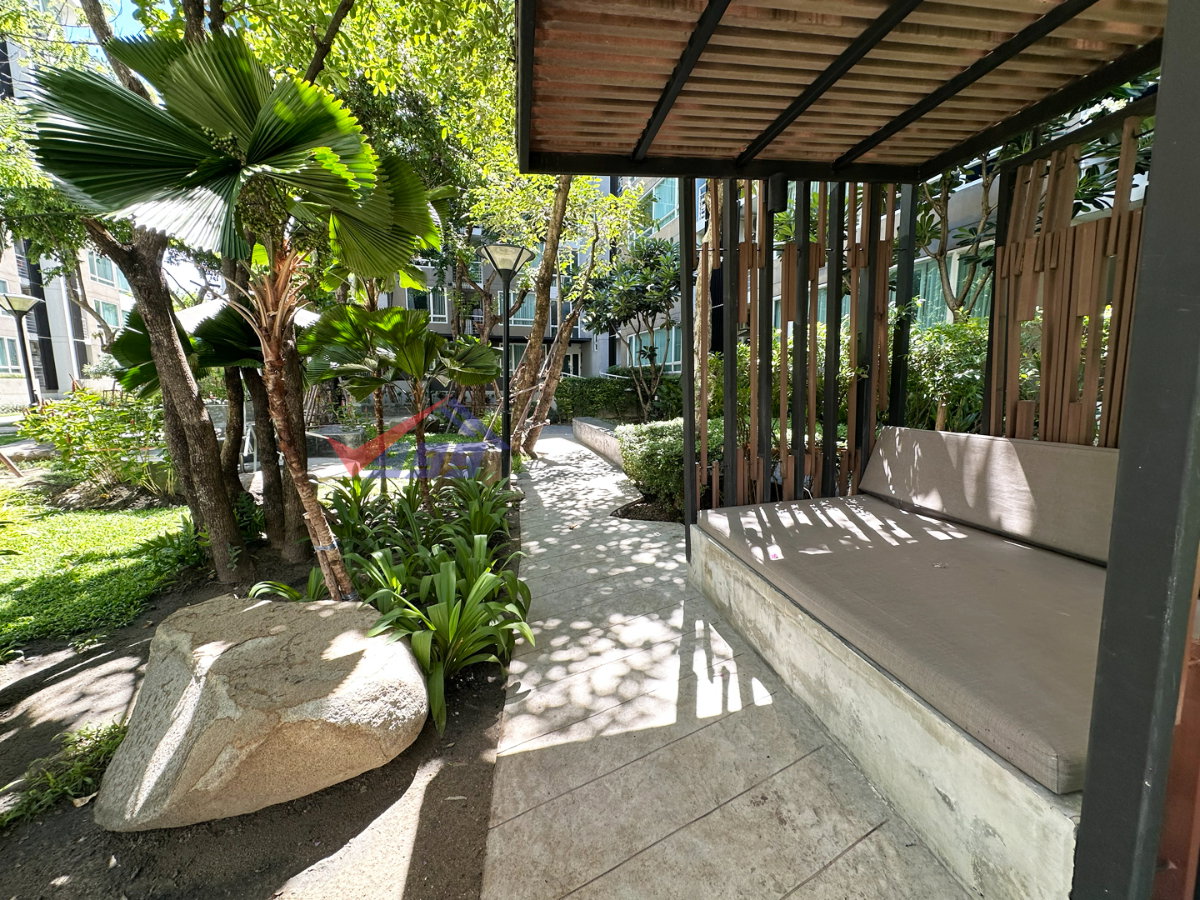 รูป 🏙️ขายคอนโดศรีนคริทร์ 1 ห้องนอน ราคาถูกที่สุดในตึก  ลมดี แสงเข้าถึง ห้องสวยมากๆ บรรยากาศร่มรื่น  - รูปที่ 20/23