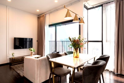 Condos for rent : For Rent Condo PARK ORIGIN THONGLOR Building C, Floor 20,2 bed room, Room size 50 sqm