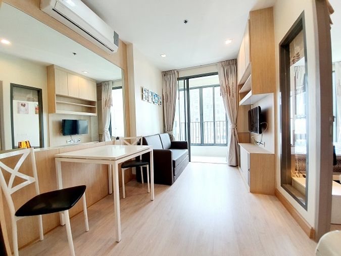 🔥ให้เช่าถูก🔥 ห้องแต่งสวยน่าอยู่ สภาพใหม่มาก วิวสระว่ายน้ำ ที่ Ideo Mobi Sukhumvit 81