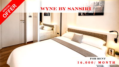 Condos for rent : 🚆🌹 Prime Condo Location For Rent 📍 Wyne Sukhumvit (Line: @rent2022) | Prime Sukhumvit Location    ✨ Ready to move in! ✨📌 Ref Code: A09255