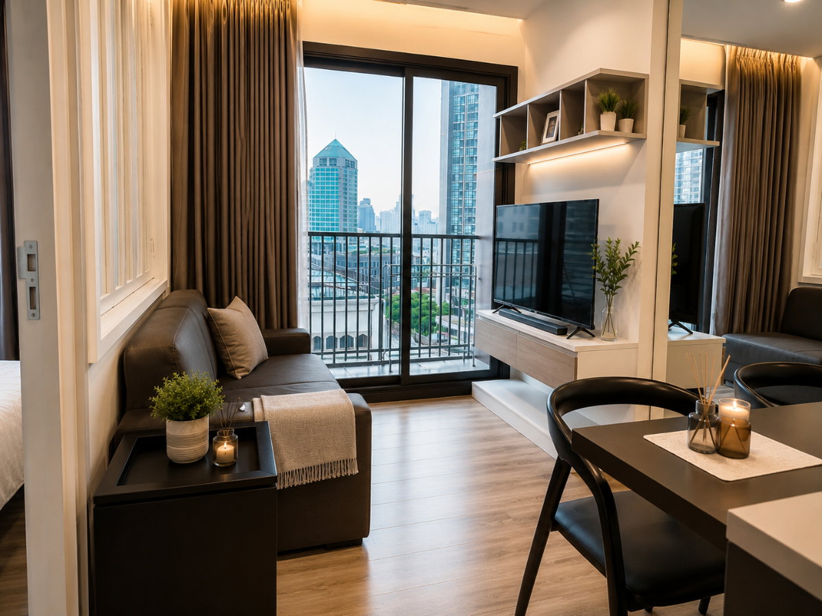 รูป 🍀🍀🍀Prime condo Location 🚆ให้เช่า📍วายน์ สุขุมวิท 🌹 (Line:@rent2022)✅ พร้อมเข้าอยู่ ✨ A09255 - รูปที่ 6/11