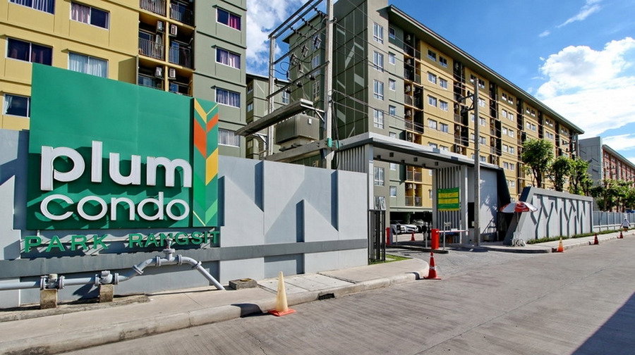 รูป Call : 082-641-5559 ให้เช่าคอนโด Plum Condo Park Rangsit ใกล้ ม.กรุงเทพ รังสิต เดินเพียง 700 เมตร เฟอร์ครบ พร้อมอยู่ - รูปที่ 10/12