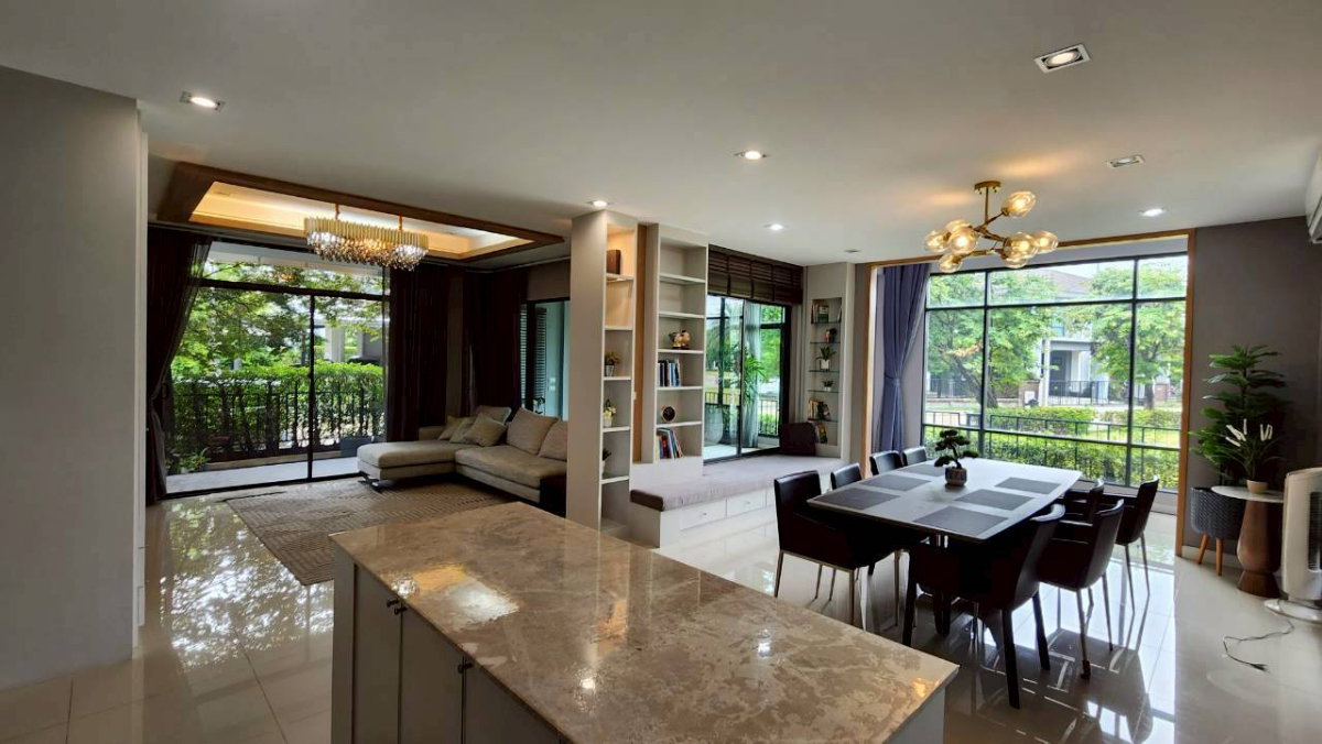 รูป ให้เช่าบ้านเดี่ยวหลังมุม ติดสวน โครงการ THE GRAND พระราม 2 (โซน Grandio) - รูปที่ 6/26