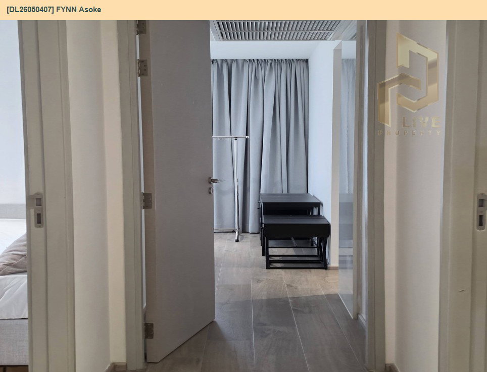 รูป DL26050407 ให้เช่าคอนโด ฟินน์ อโศก (FYNN Asoke) ใกล้ BTS อโศก พร้อมเข้าอยู่ โทรด่วน 0800343450 LineID @655ebbvc - รูปที่ 11/24