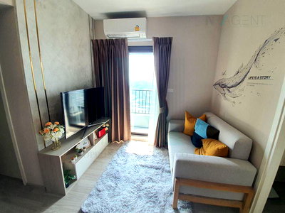 Condos for rent : For Rent Condo THE PRIVACY RAMA 9 Building 1, Floor 22,1 bed room, Room size 35.00 sqm