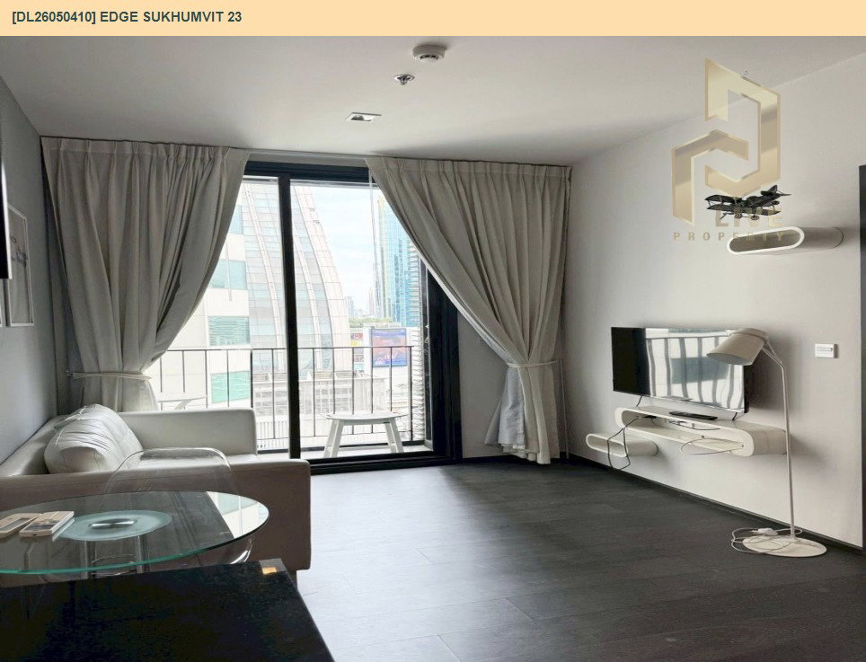 รูป DL26050410 ให้เช่าคอนโด เอดจ์ สุขุมวิท 23 (Edge Sukhumvit 23) ใกล้ BTS อโศก พร้อมเข้าอยู่ โทรด่วน 0614453194 LineID @162cjixi - รูปที่ 6/7